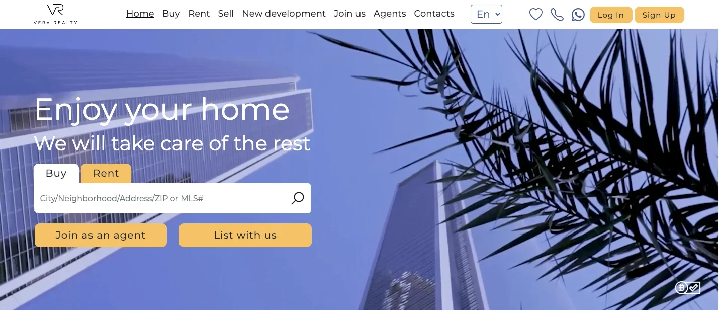 Vera Reality_homepage