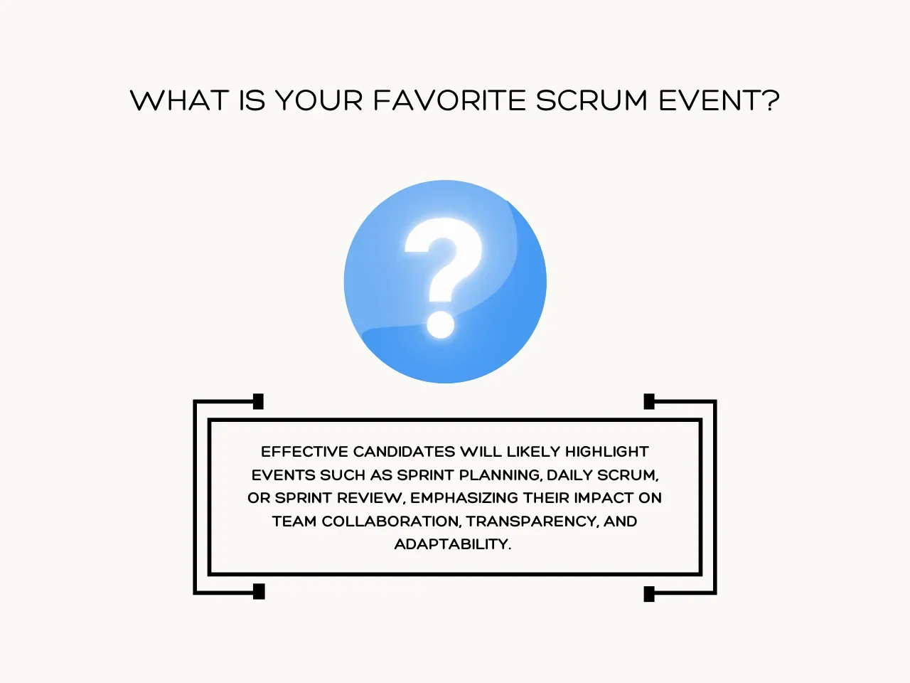 What is your favorite Scrum event