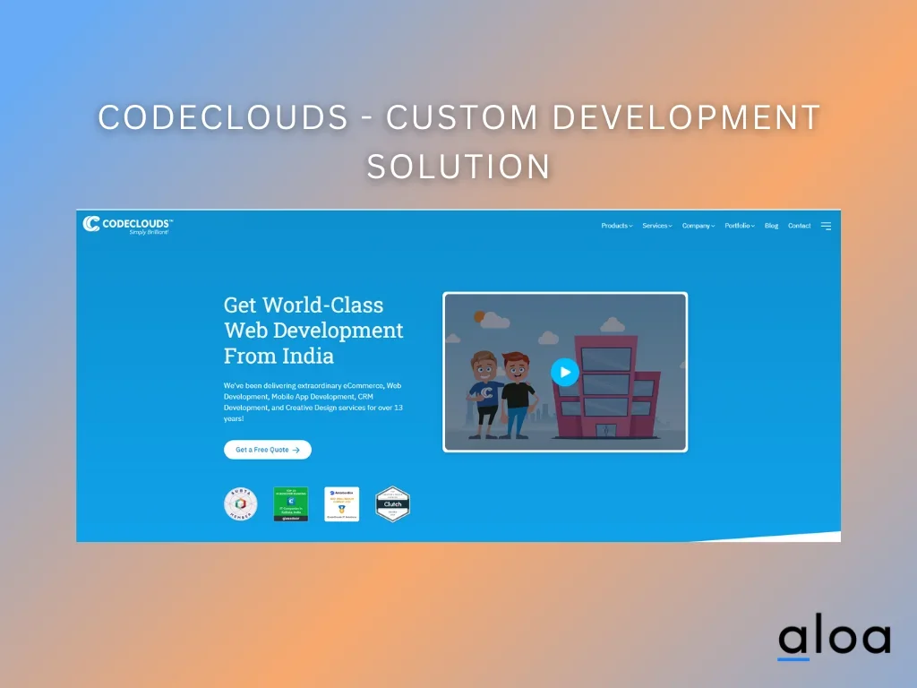 CodeClouds homepage