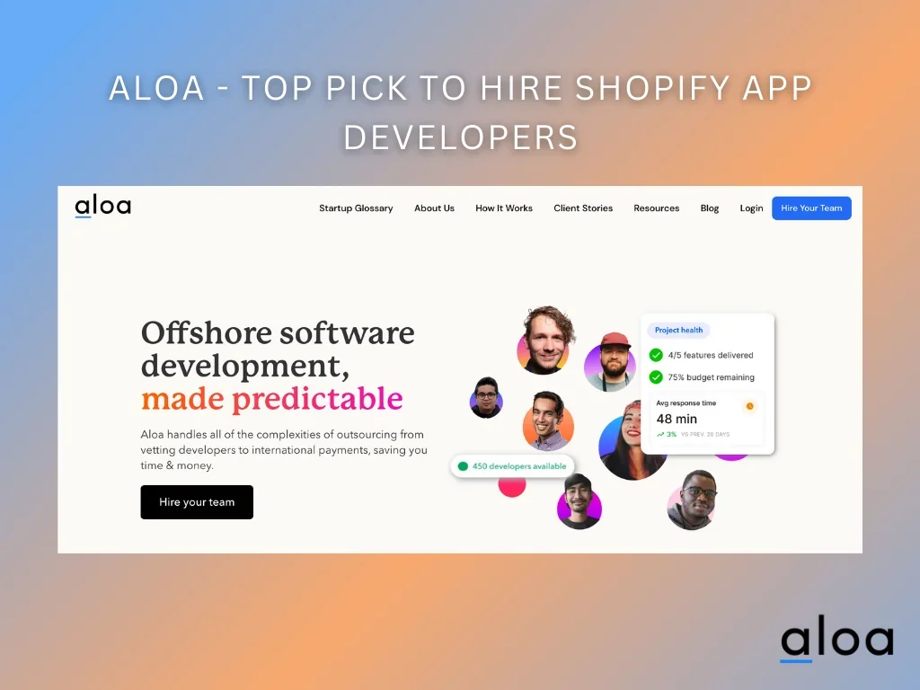 aloa homepage