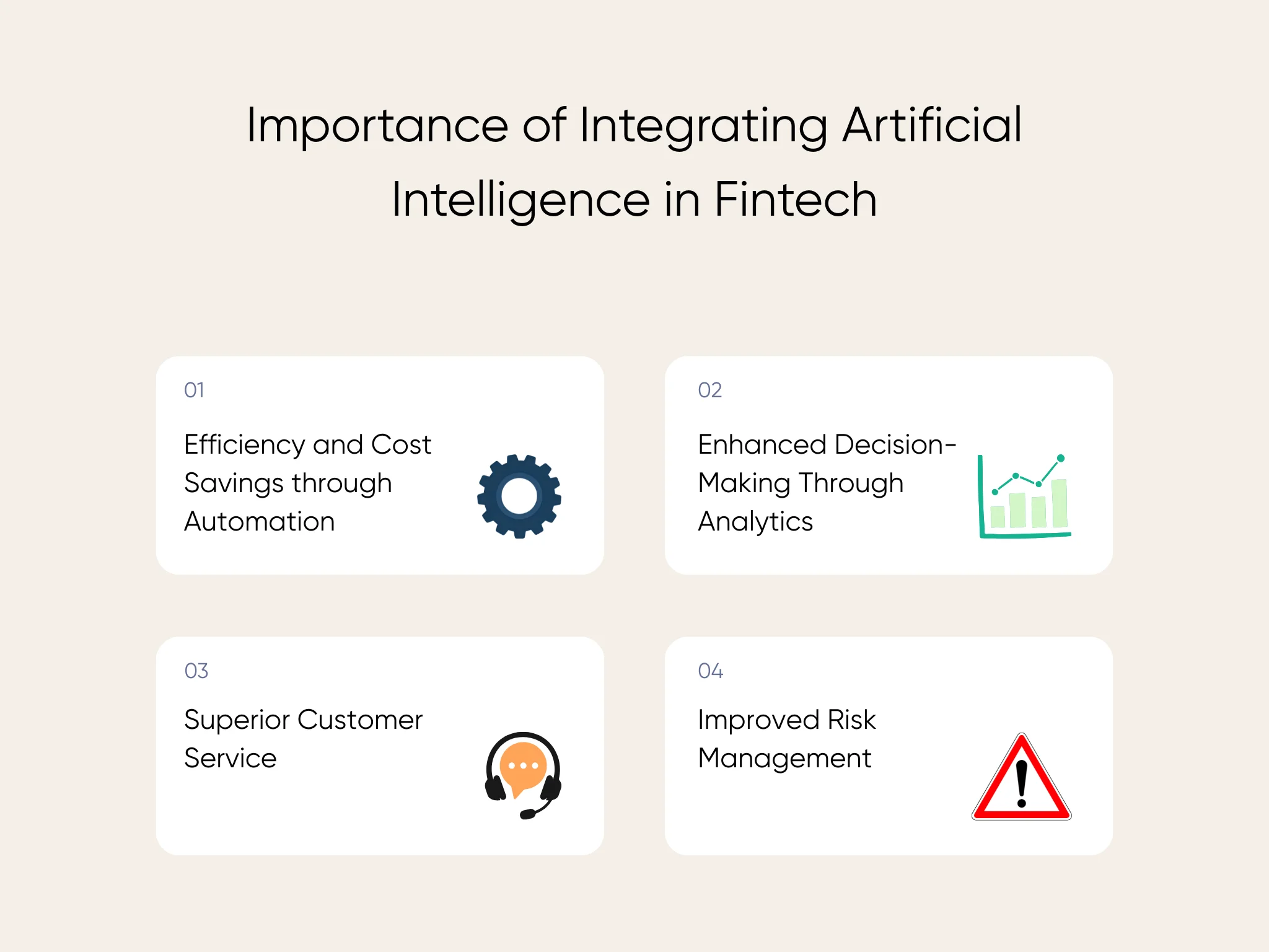 Why integrating AI is important in fintech