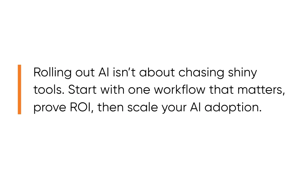 Strategy for adopting artificial intelligence