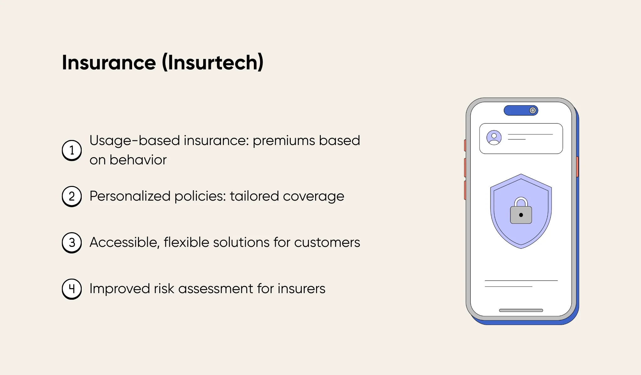 Fintech applications for insurance