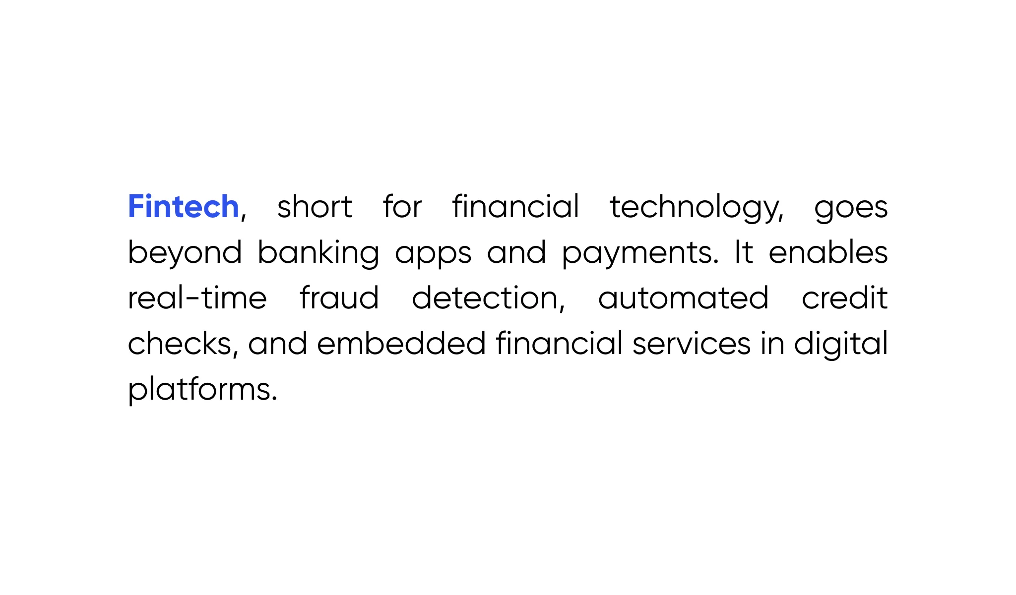 Overview of financial technology