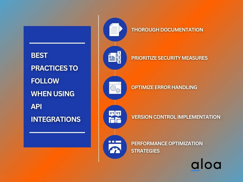 Best Practices to Follow When Using API Integrations