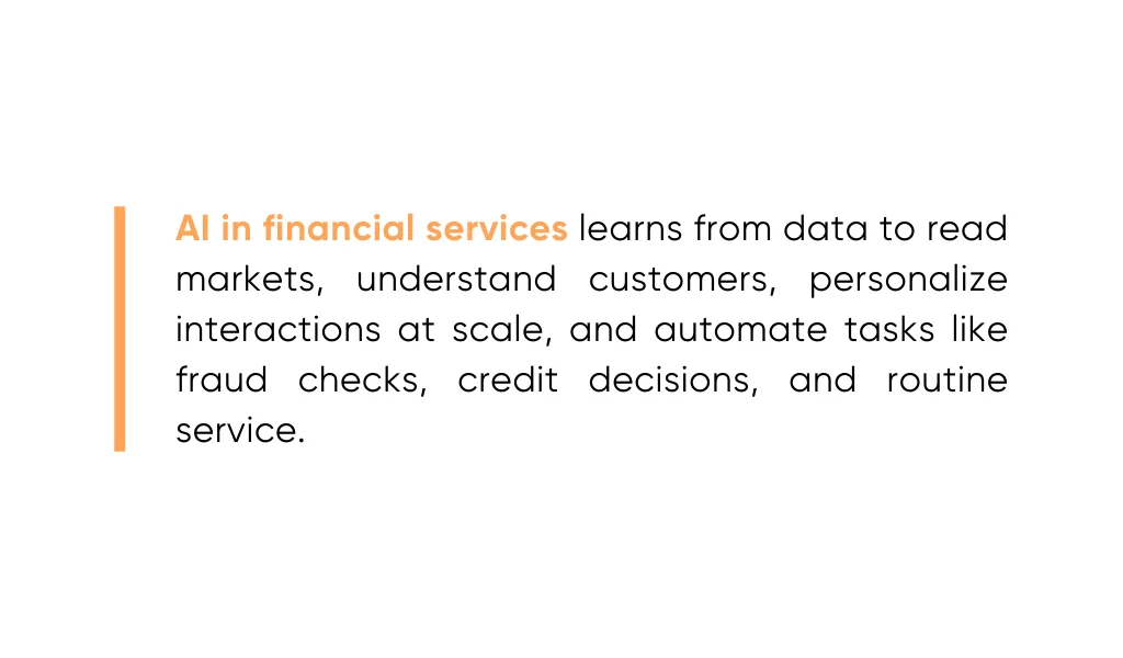 Fundamentals of AI ROI in finance