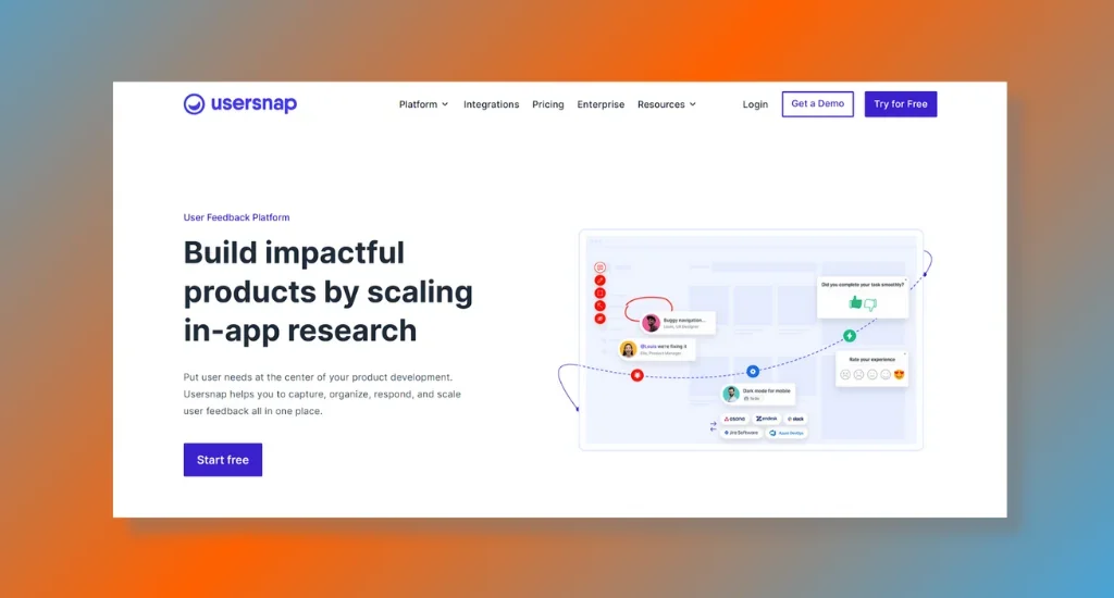Usersnap - User Feedback with AI Capabilities