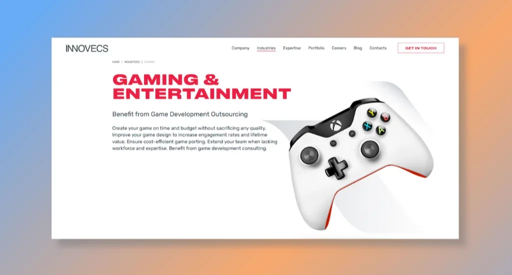 Innovecs home page