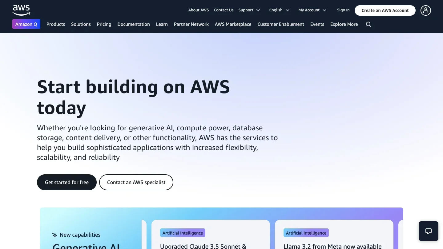 AWS CodeBuild_homepage