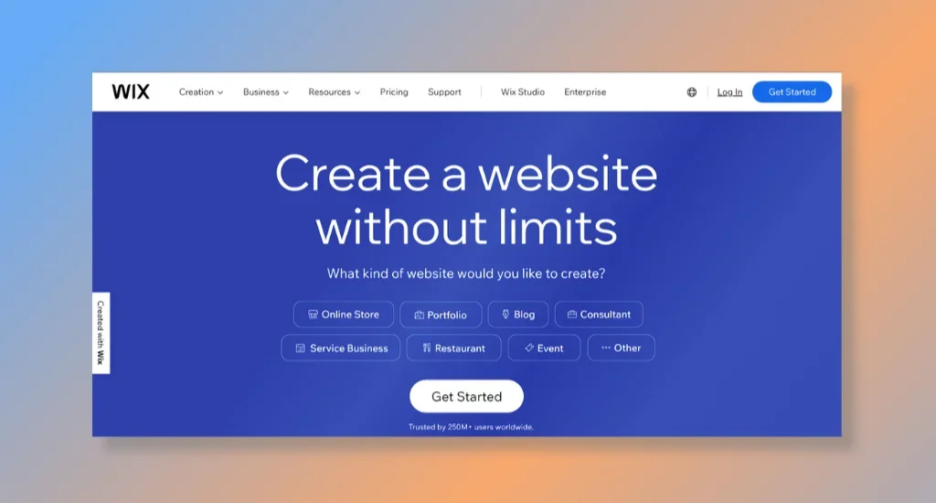 Wix - Best for Comprehensive Business Solutions
