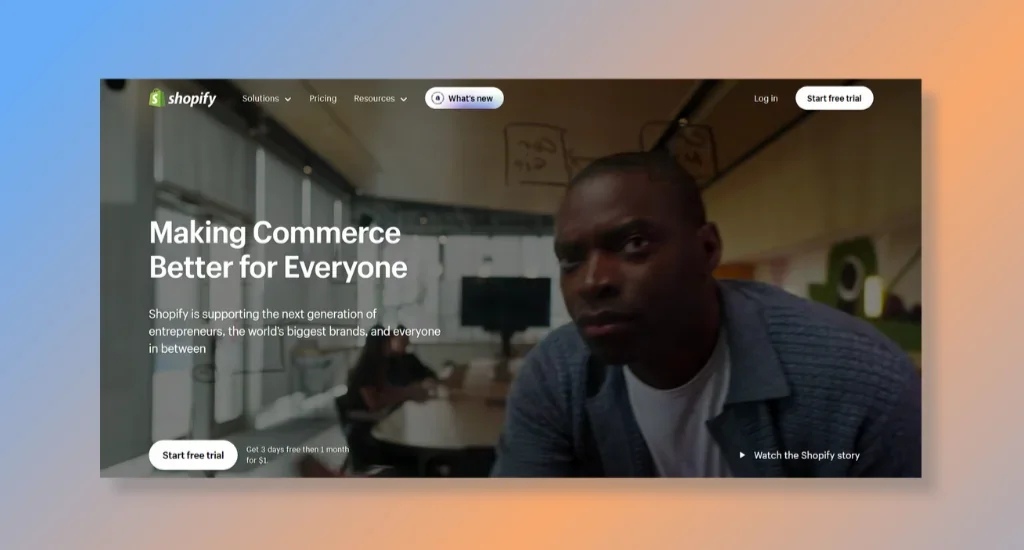 Shopify - Best for Integrated Sales Channels