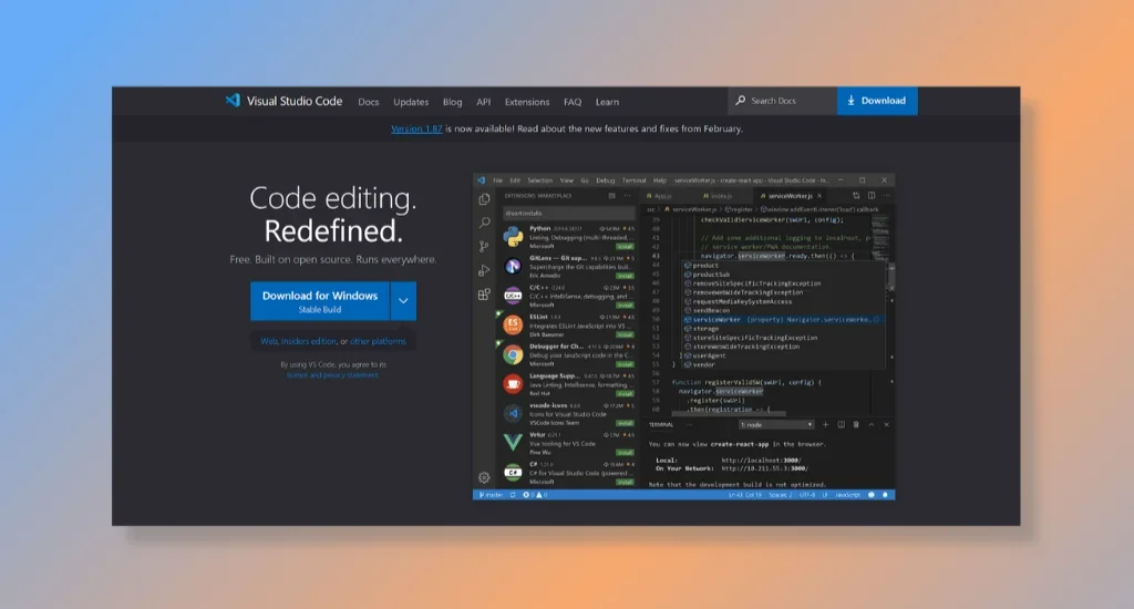 Visual Studio Code - Best for Lightweight Java Development