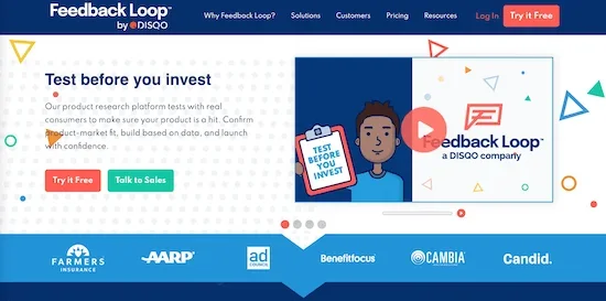 Feedback Loop - Best for gathering actionable prototype feedback