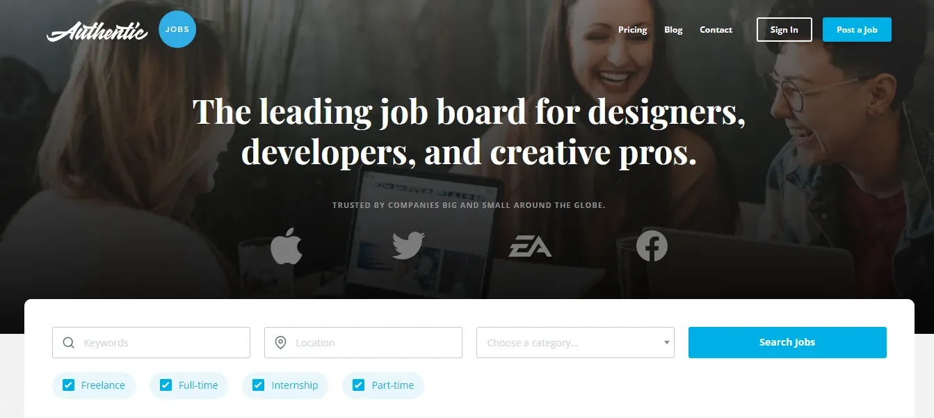 Authentic Jobs