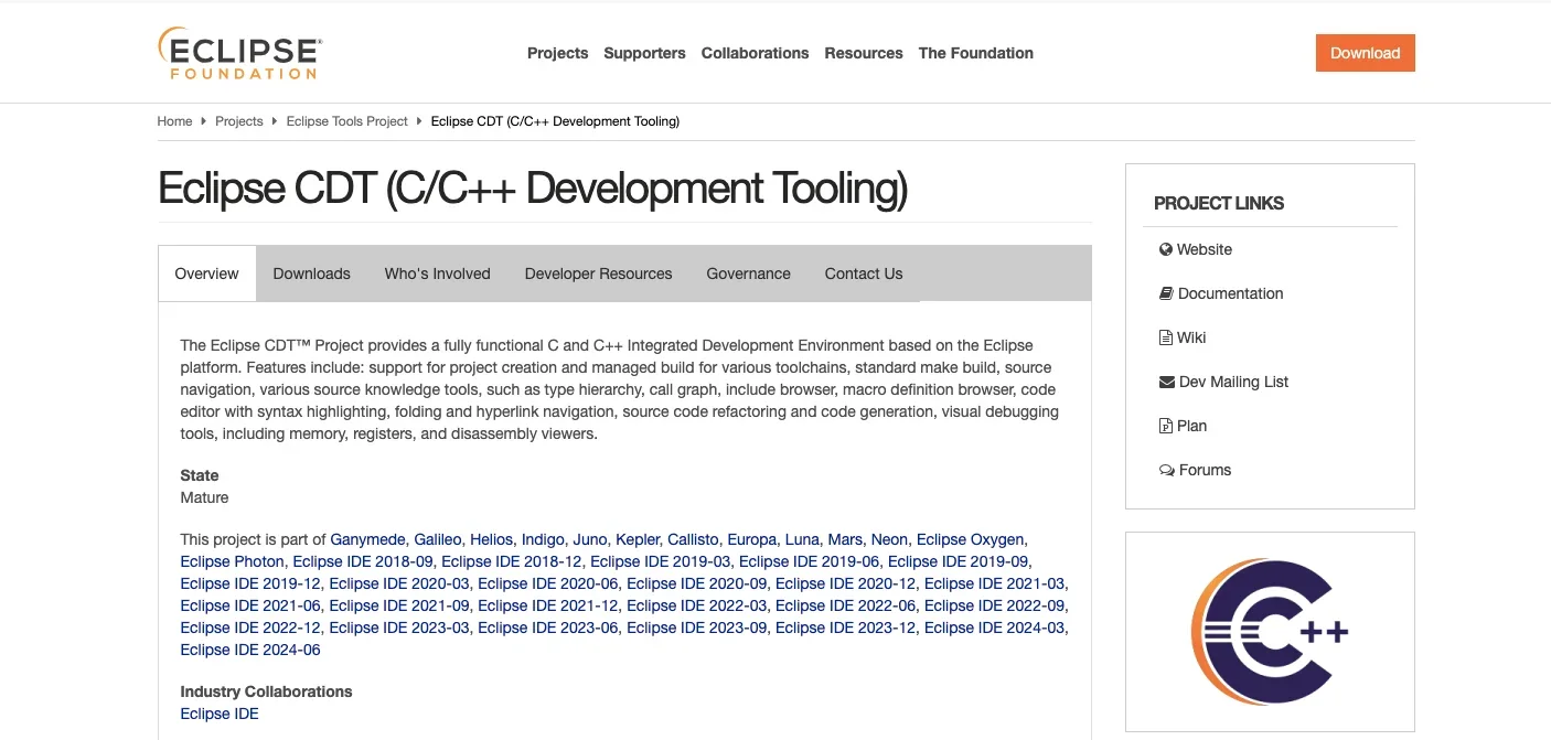 Eclipse CDT_homepage