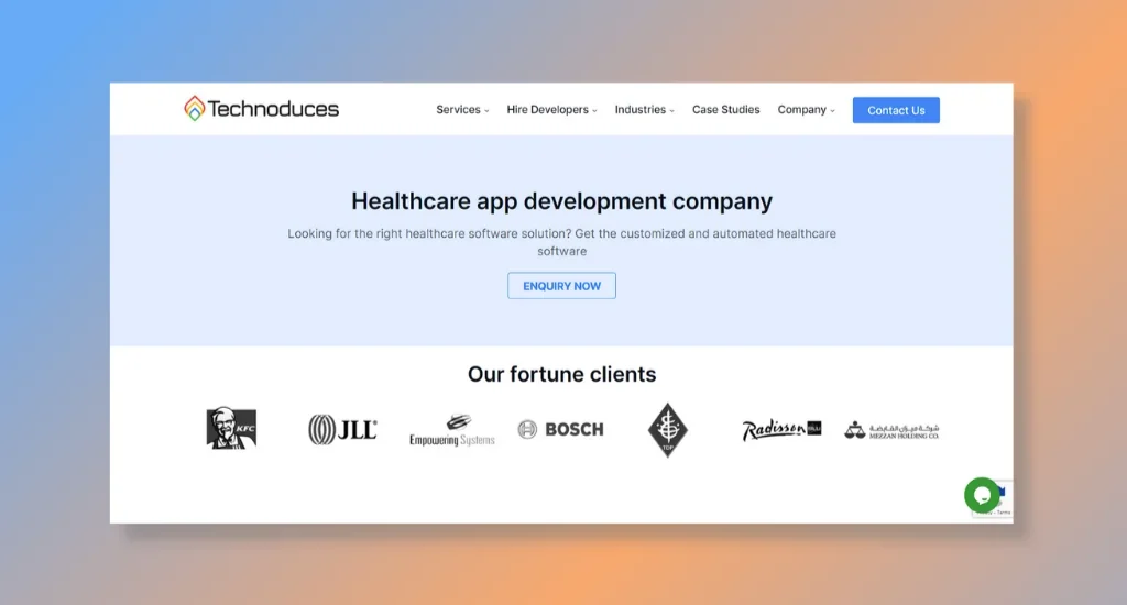 4. Technoduce - End-to-End Development Solution