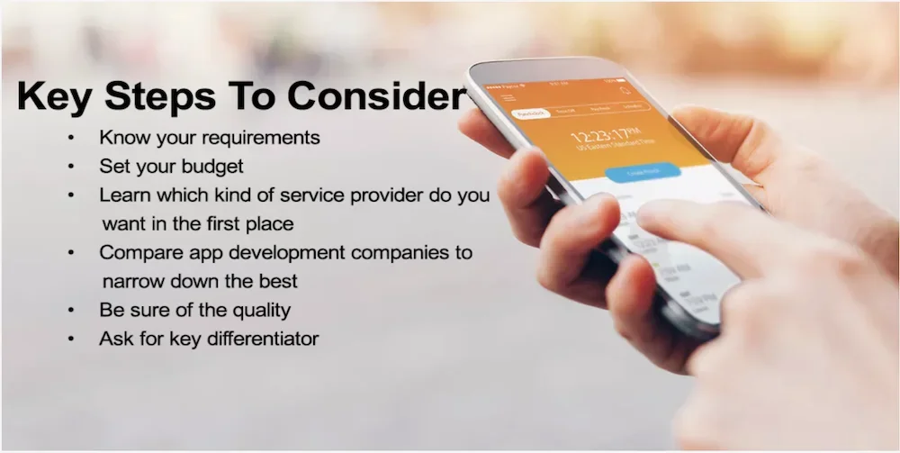 list of things to consider before building an app