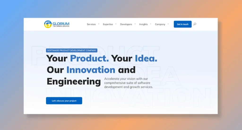Glorium Technologies - Providing User-Friendly Interface for Real Estate Professionals