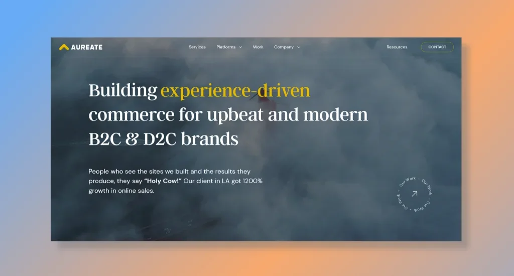 Aureate Labs - eCommerce Website Design and Development