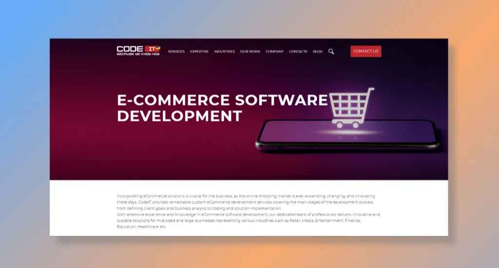 CodeIT - Custom eCommerce Development Services