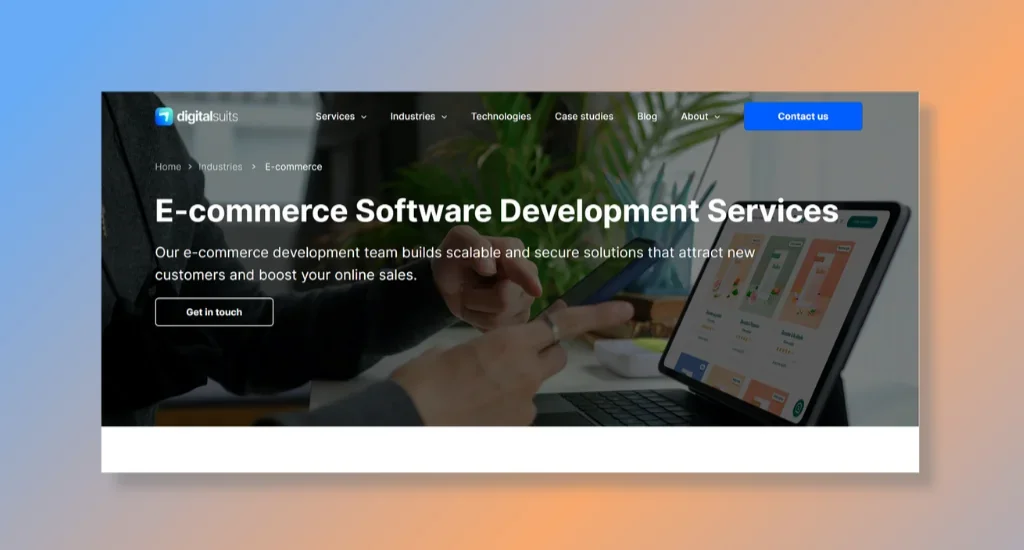 DigitalSuits - Comprehensive eCommerce Software Development Services