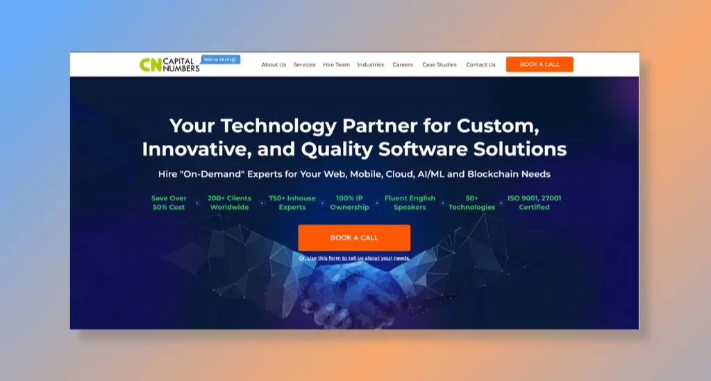 Capital Numbers - Offering Strategic Development 