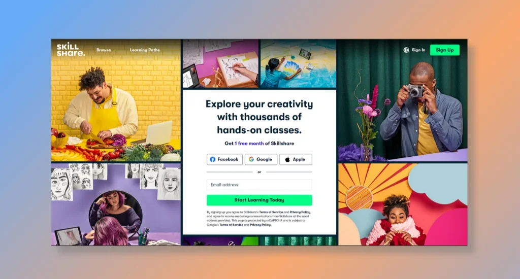 Skillshare - Providing Access to Thousands of Hands-On Creative Classes