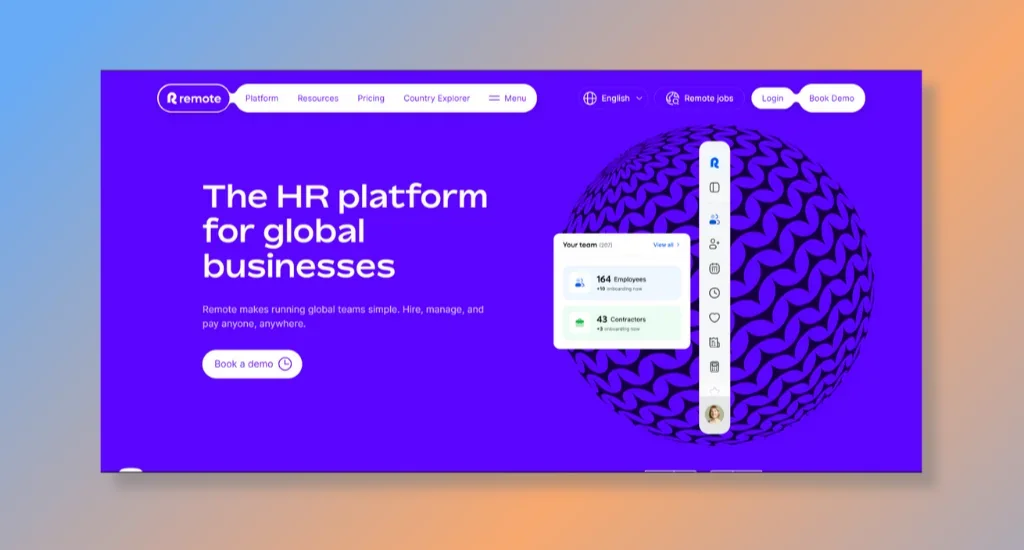 Remote.com - Best at Streamlining Global Hiring and Payroll