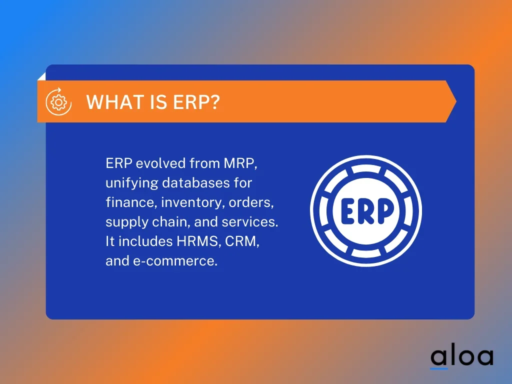 What is ERP