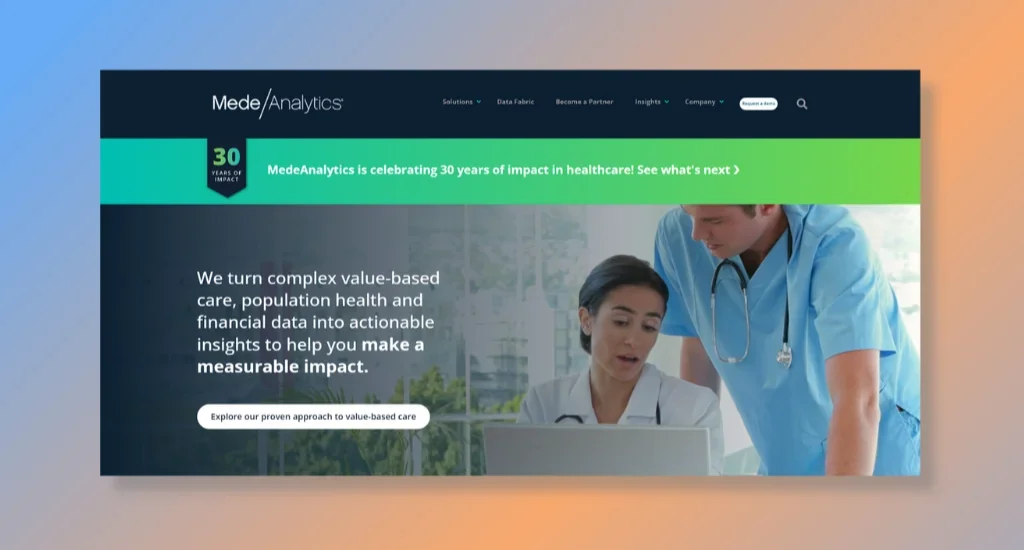 MedeAnalytics - Transforming Complex Data into Actionable Insights