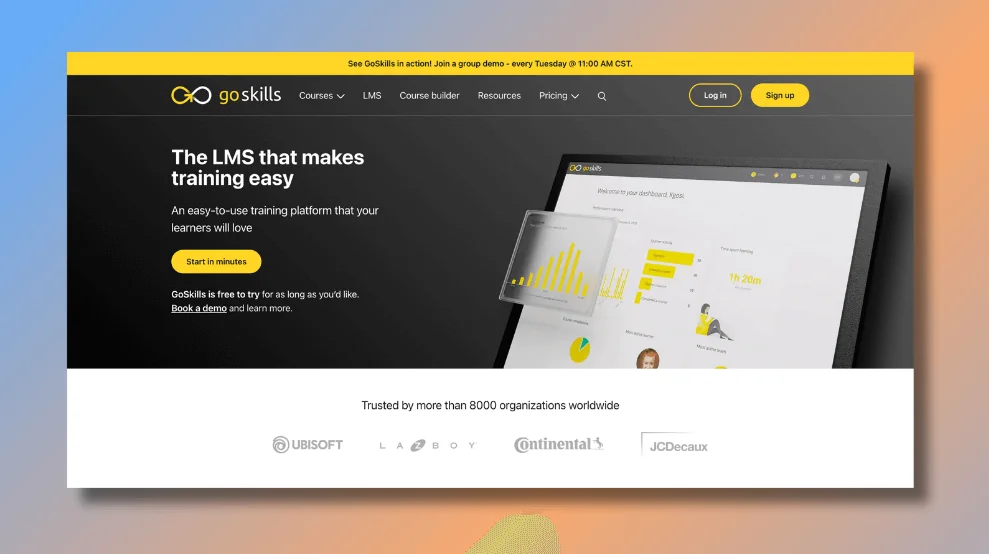 GoSkills LMS - Simplifying Organizational Training