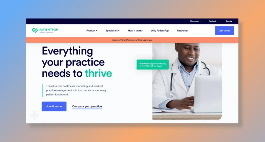 PatientPop - Enhancing Patient Engagement within Healthcare Settings