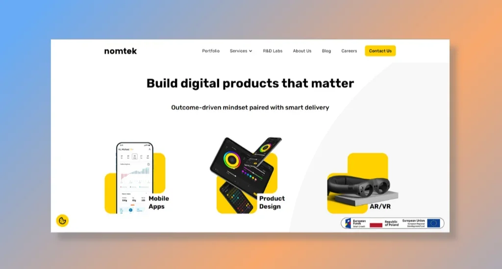 Nomtek home page