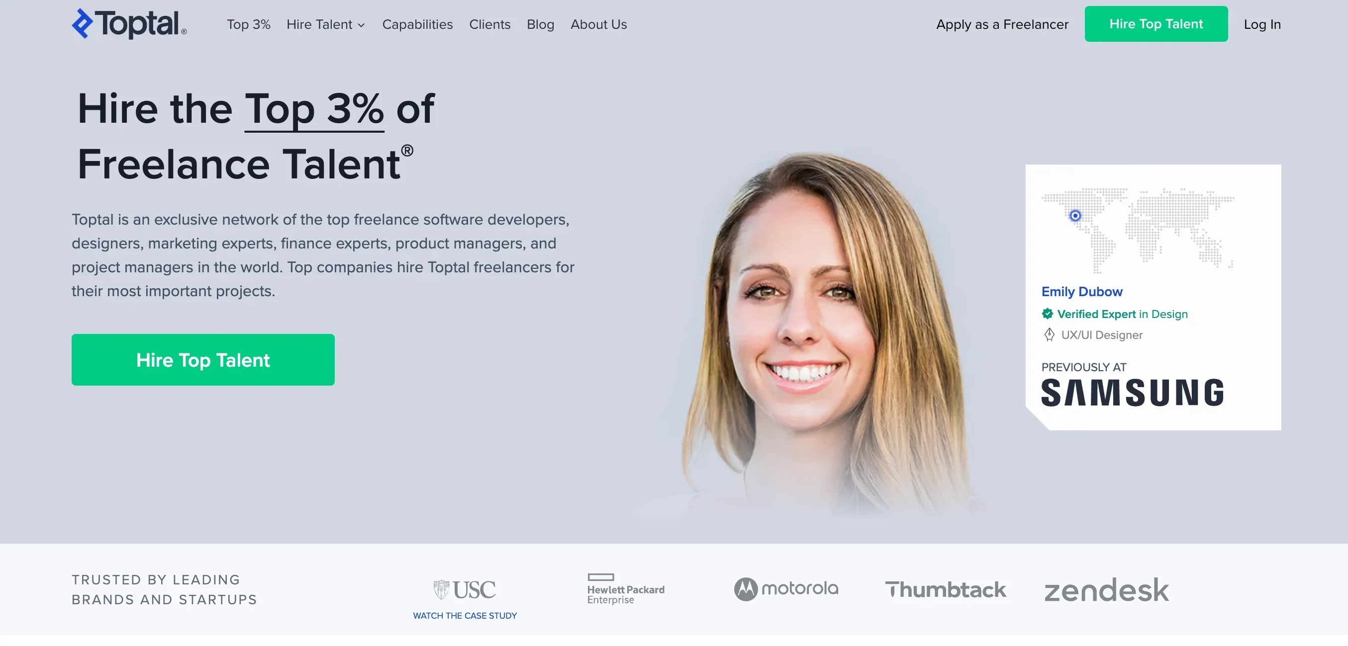 Toptal - A Globally Distributed Network of Top Talent