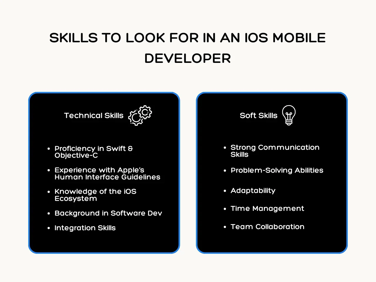 Skills To Look For In An iOS Mobile Developer