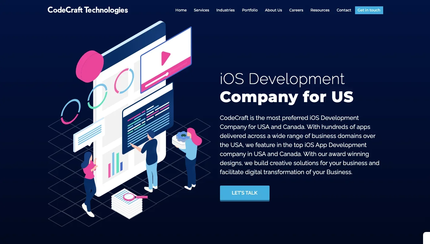 CodeCraft_service page