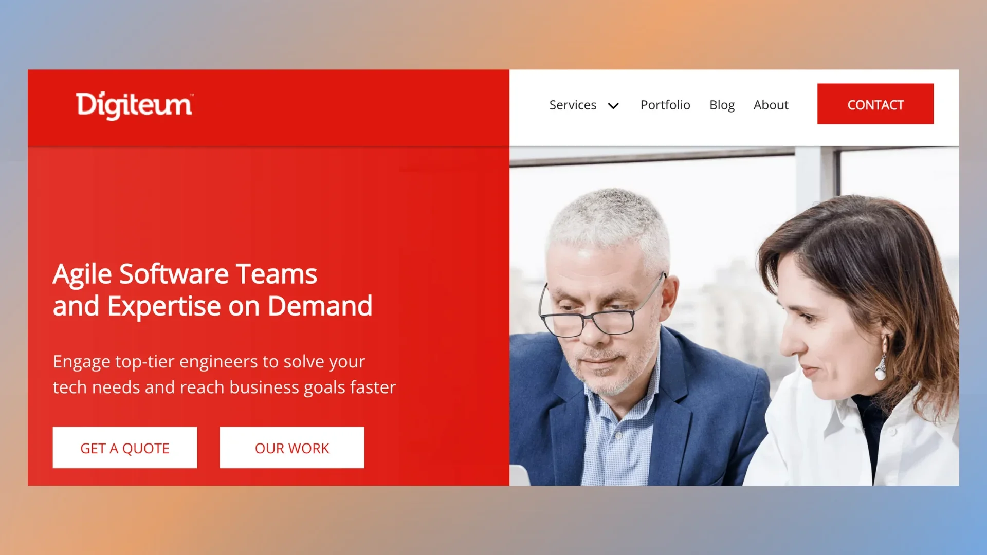 Digiteum home page