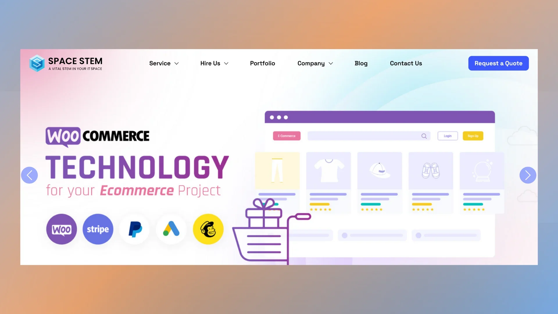 Space Stem home page