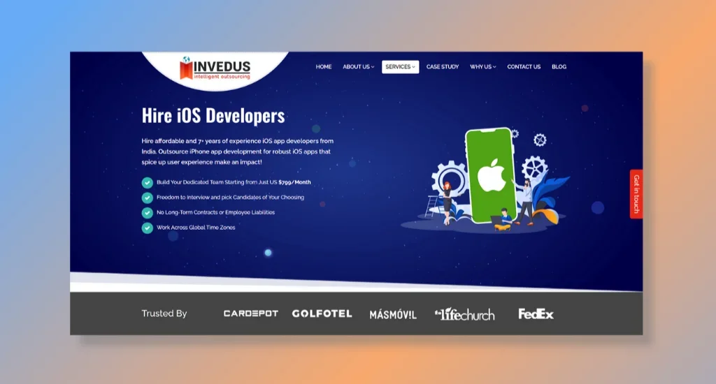 Invedus - Full-Stack iOS App Development Services