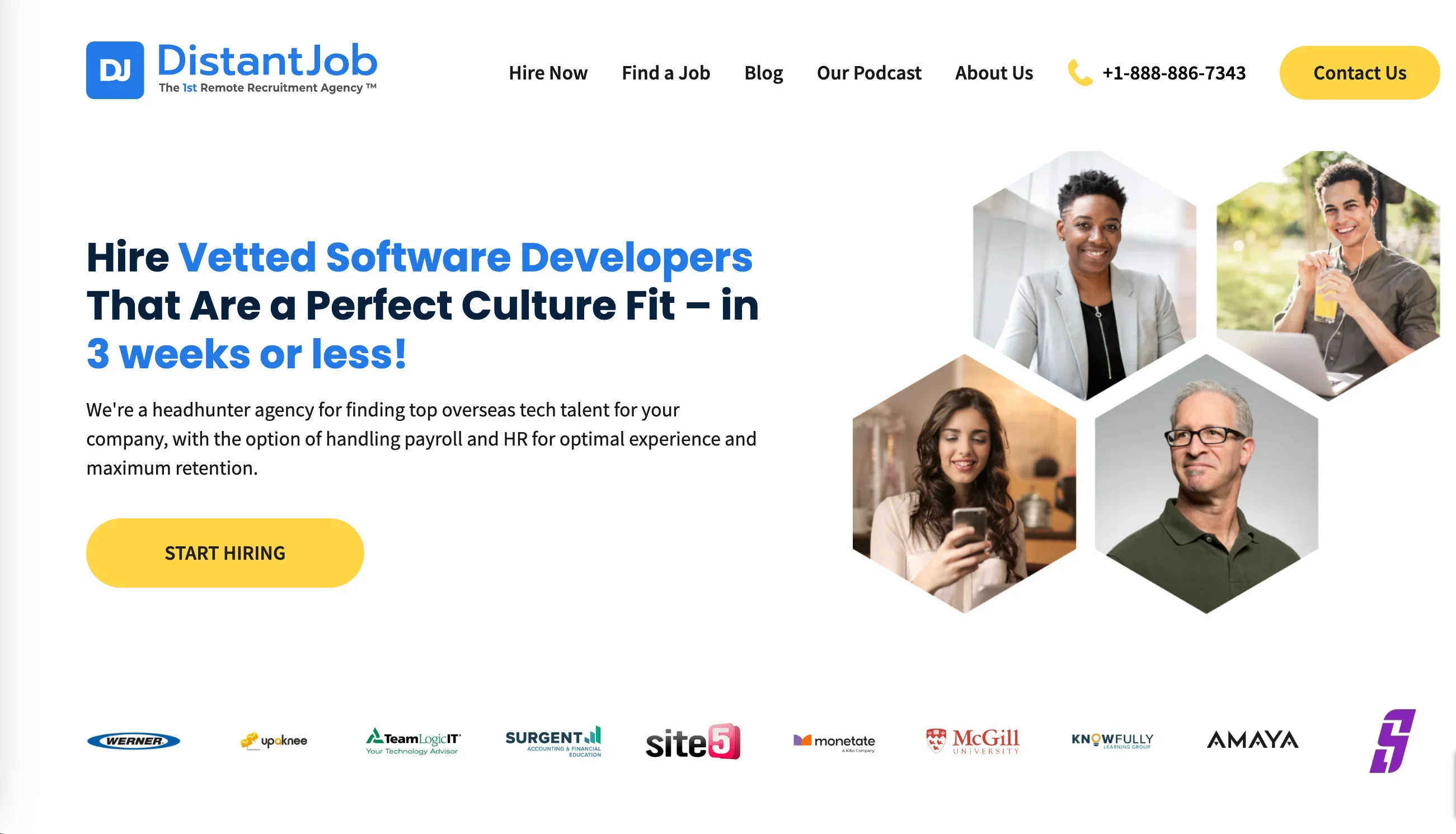 istantJob - Headhunting Services for Hiring Vetted Software Developers
