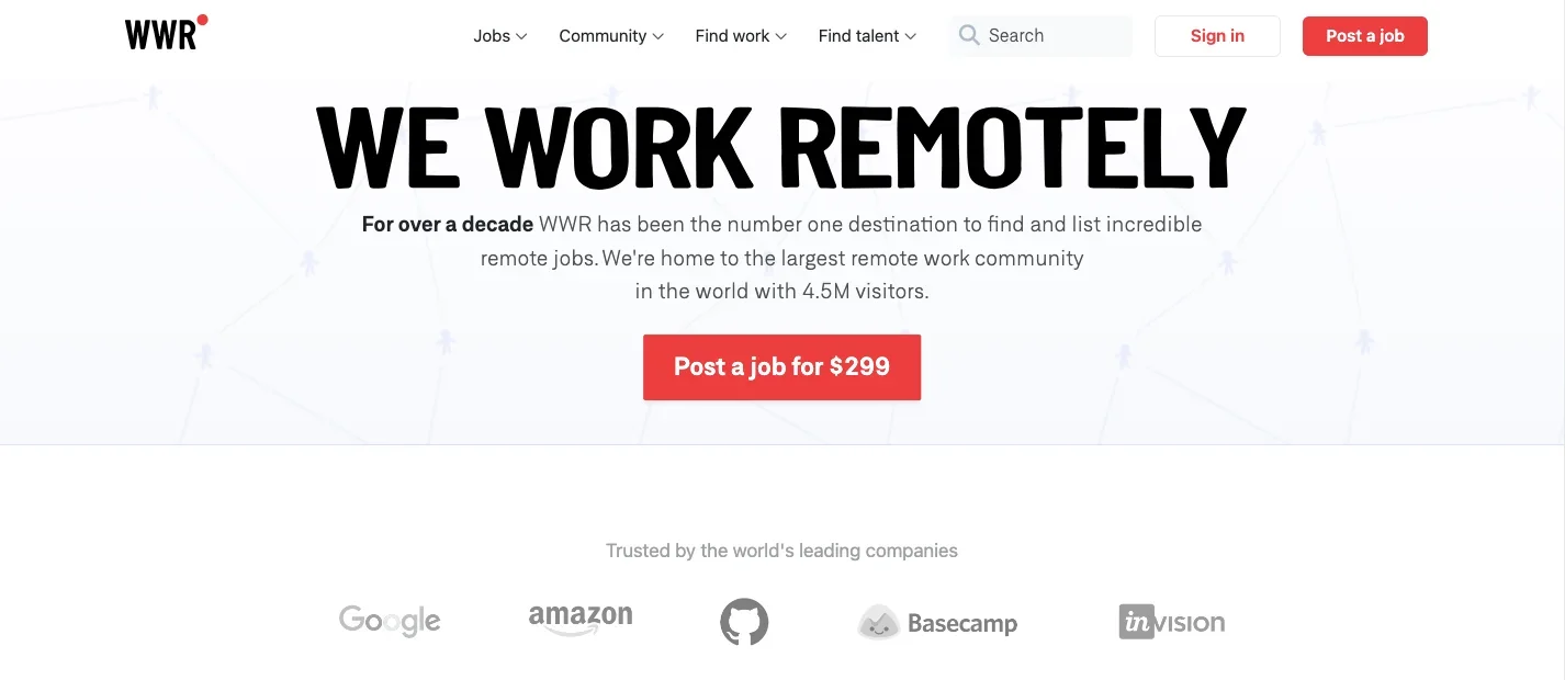 We Work Remotely - Most Flexible And Effective