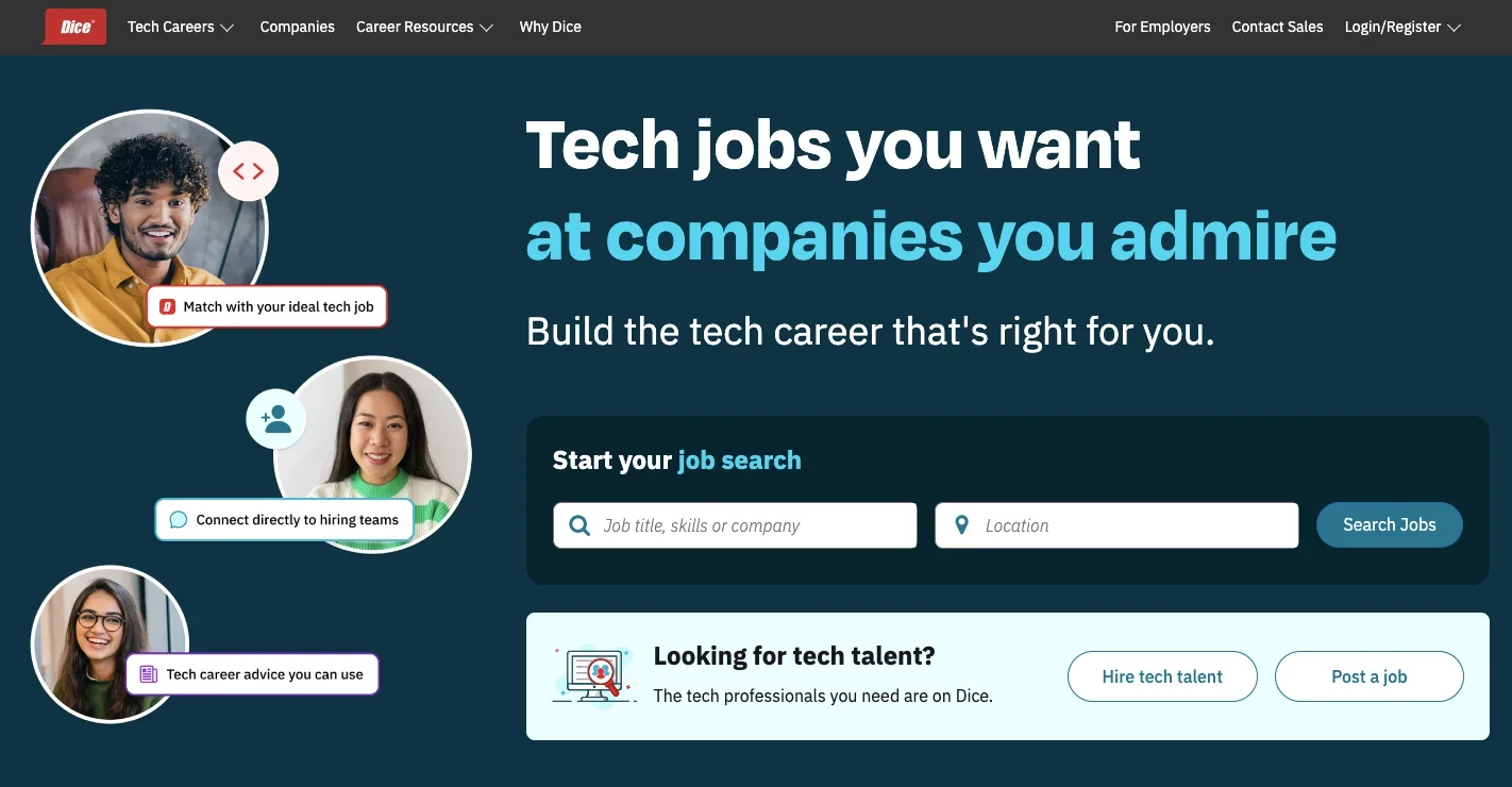 Dice - Leading Job Board for Tech Firms