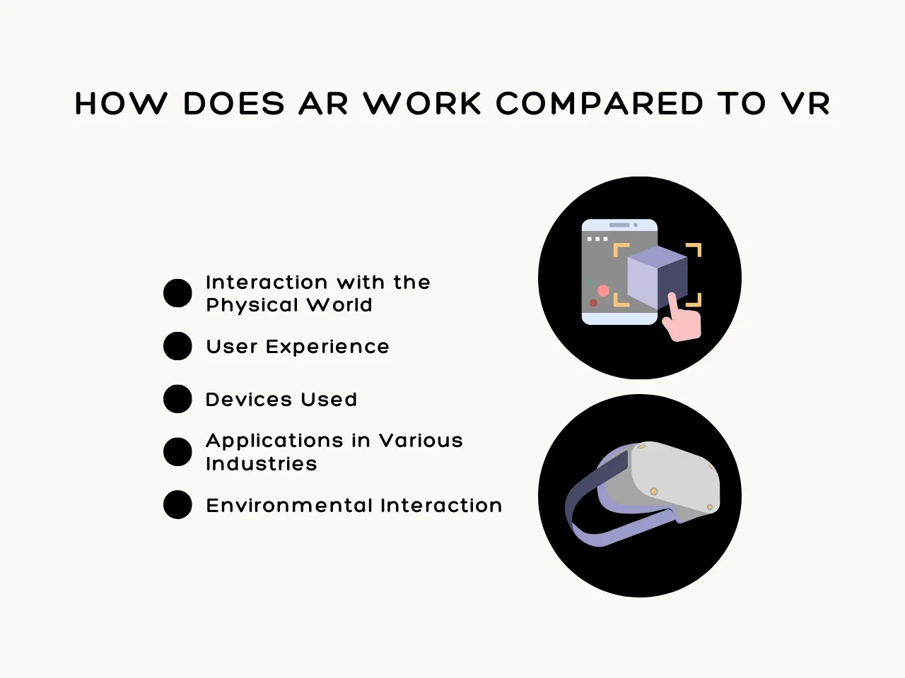 How Does AR Work Compared to VR