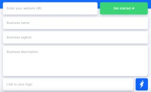 Instaaa Get Started page