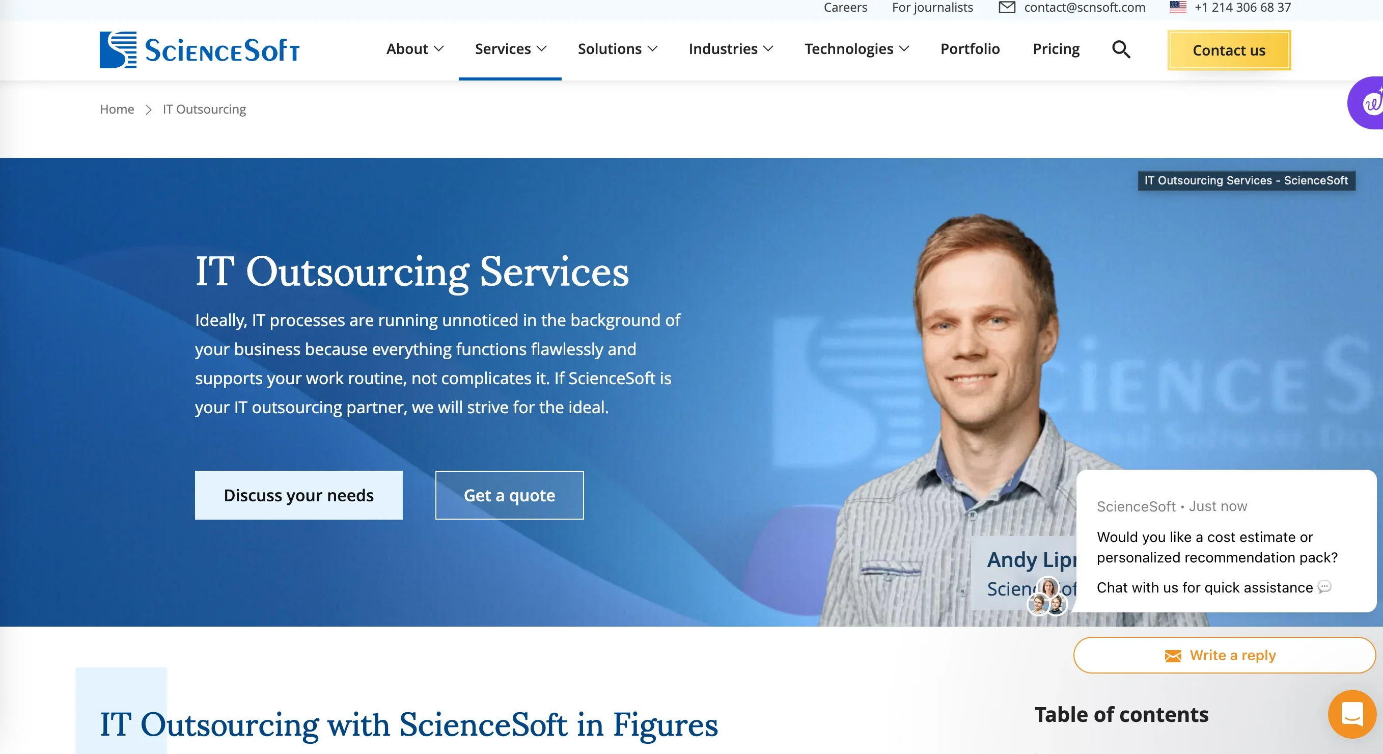 ScienceSoft - Reliable IT Outsourcing Services