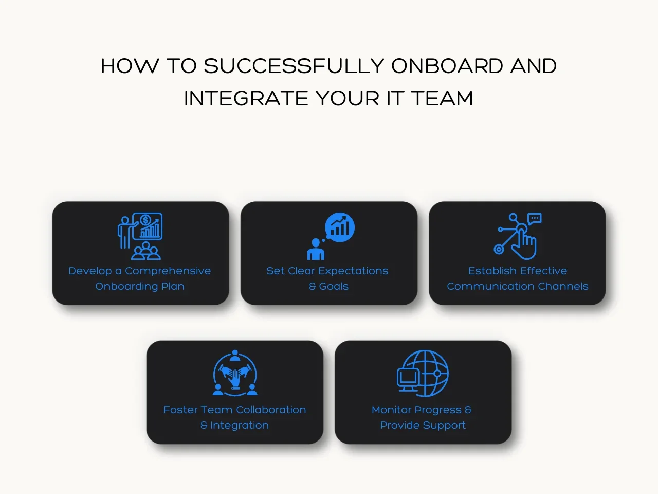 How to Successfully Onboard and Integrate Your IT Team