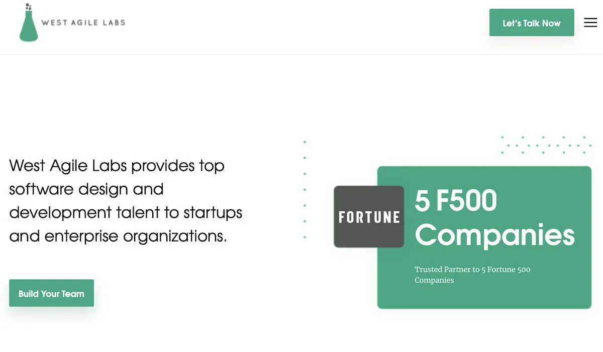 West Agile Labs homepage