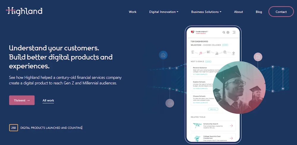 Highland Solution homepage