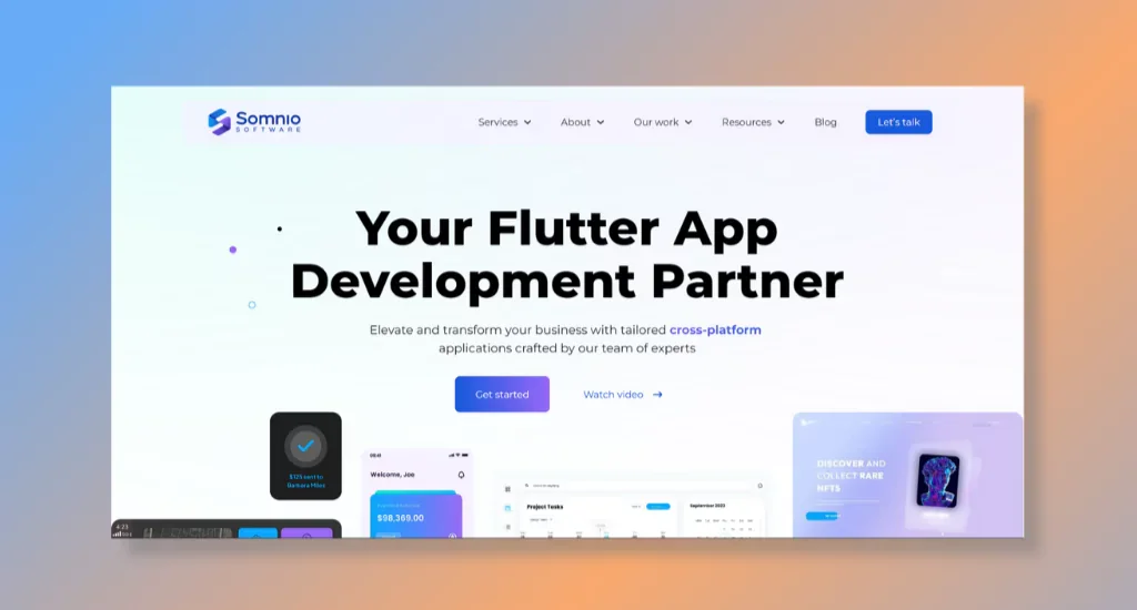 Somnio Software - Best in Flutter Development