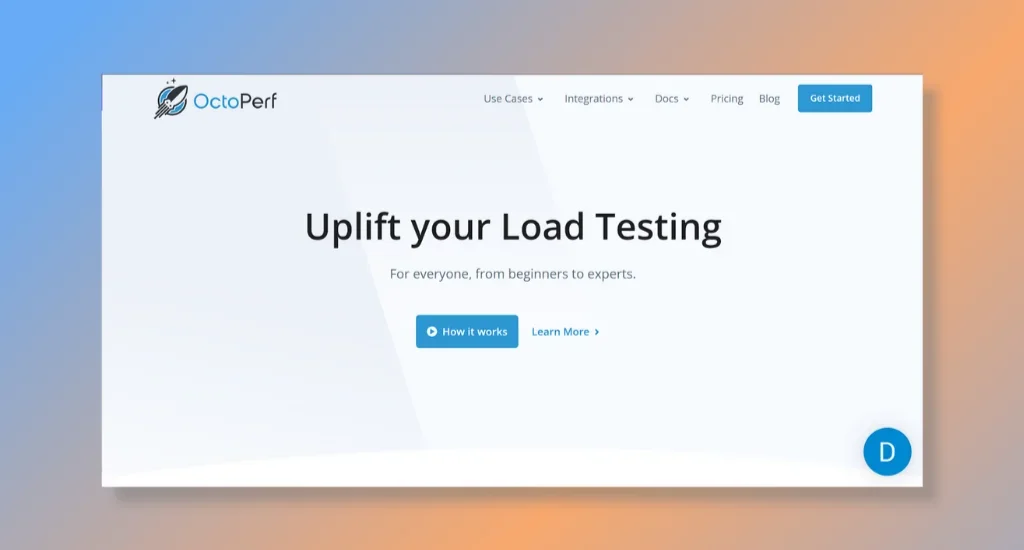 OctoPerf - Simplifying Load Testing through Low Code Automation Tools